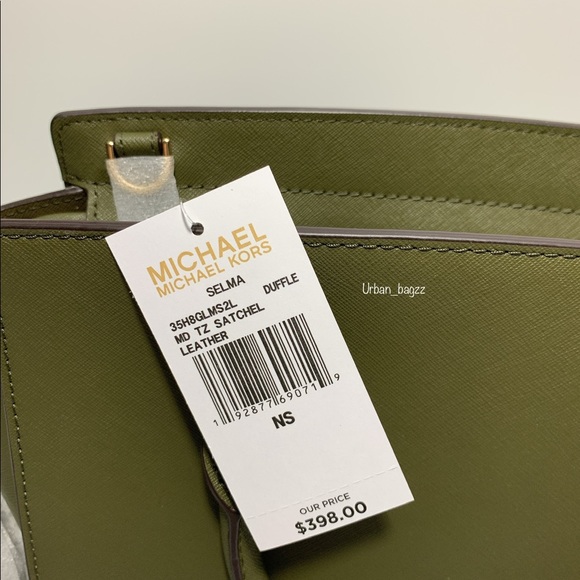 Michael Kors Selma Medium Top Zip Satchel - Picture 8 of 8